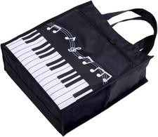 Piano Keys Handbag Reusable Grocery Bag
