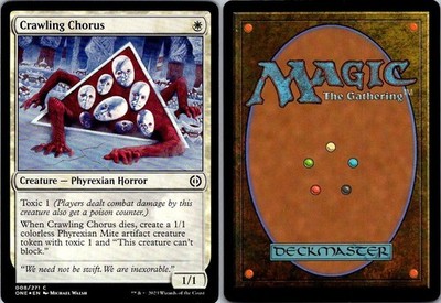 MTG CRAWLING CHORUS 8 PHYREXIA: ALL WILL BE ONE FOIL
