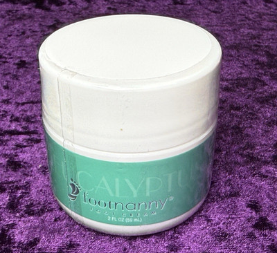 Footnanny Foot Cream EUCALYPTUS 2 oz Smooth Feet HTF Sealed