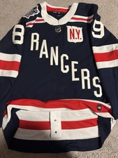 Adidas Authentic Buchnevich New York Rangers 2018 NHL Winter Classic Jersey 52