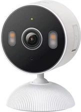 TP-Link - Tapo Indoor/Outdoor 2K Security Plug-In Camera with Advanced AI Mot...