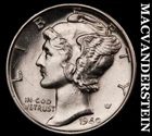 1940-D Silver Mercury Dime-Brilliant Uncirculated Lustrous No Reserve #i6646