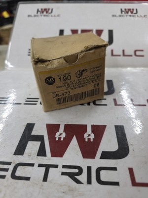 Allan Bradley Coil JB-473 480V New In Box