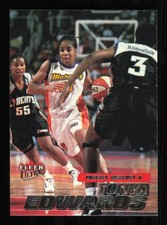 2001 Ultra WNBA #107 Tonya Edwards  Basketball MERCURY NM-MT