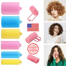 Foam Hair Rollers Soft Sponge Curlers Wave Styling Women Hair Kit