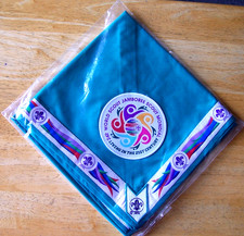 JAMBOREE NECKERCHIEF FROM 2019 IN THE U.S.A. "LIVING IN THE 21ST CENTURY"