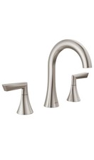 Delta Rinna 35874LF-SP 2-Handle Widespread Bathroom Faucet Brushed Nickel. NEW