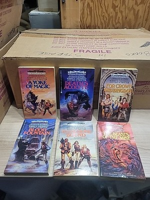 Swords Of Raemllyn 1-6 by Robert E. Vardeman & Geo. W. Proctor Vintage Fantasy