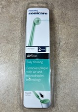 Philips Sonicare Standard AirFloss HX8002 2x Replacement Nozzle Tips Sealed NEW