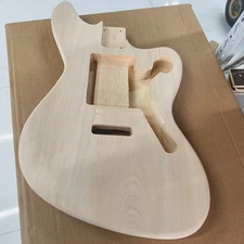 "High-Quality DIY Electric Guitar Body - Solid Basswood"