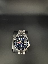 Seiko 5 Sports SKX GMT Automatic Blue Dial Stainless Steel Men's Watch SSK003