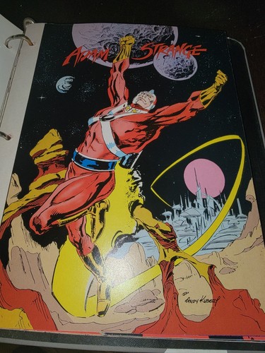 Who's Who In The DC Universe In Binder Vintage 1990 PLUS INSERTS *LOOK* - Picture 9 of 12
