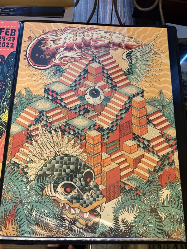 Phish Your Cinema Poster Riviera Maya Mexico MX 2022 Print
