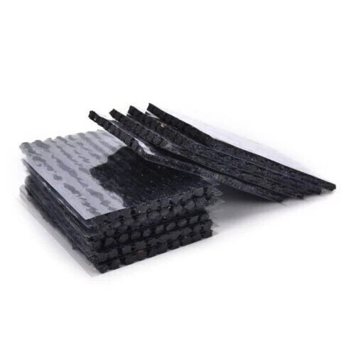 X Tubeless Pneumatici Kit Riparazione 10.2cm Strisce Spina Auto Furgone Moto - Miniatura 3