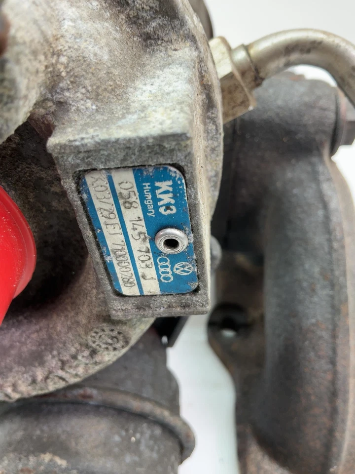 Turbo/supercharger 1.8l AUDI A4 99 00 01 02 03 04 05 06 - Imagem 2 de 4