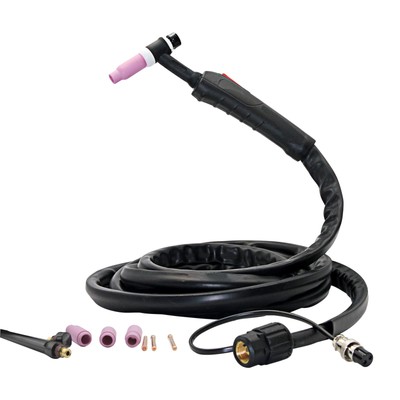 WP17F Air-Cooled Tig Torch With 13FT Cable Plug 16M-2 M16*1.5 Connector (WP17...
