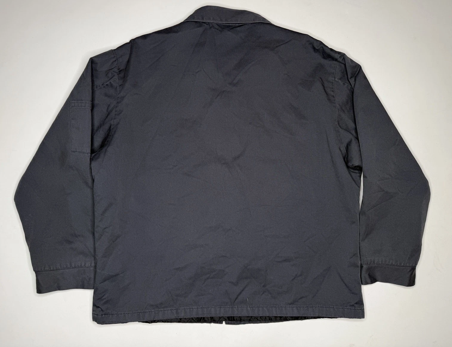 Vintage Honda Mechanic Work Parts Delivery Jacket Blue | XL image 6