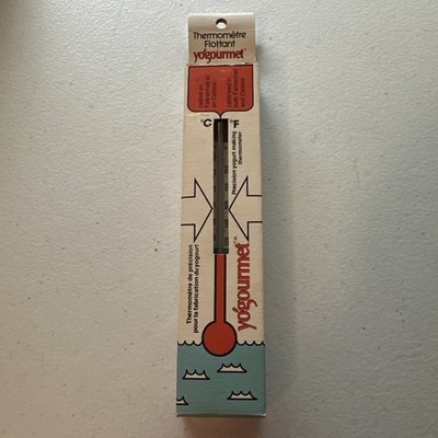 Vintage Yogourmet Floating Thermometer Made In Japan for Precision Yogurt Making