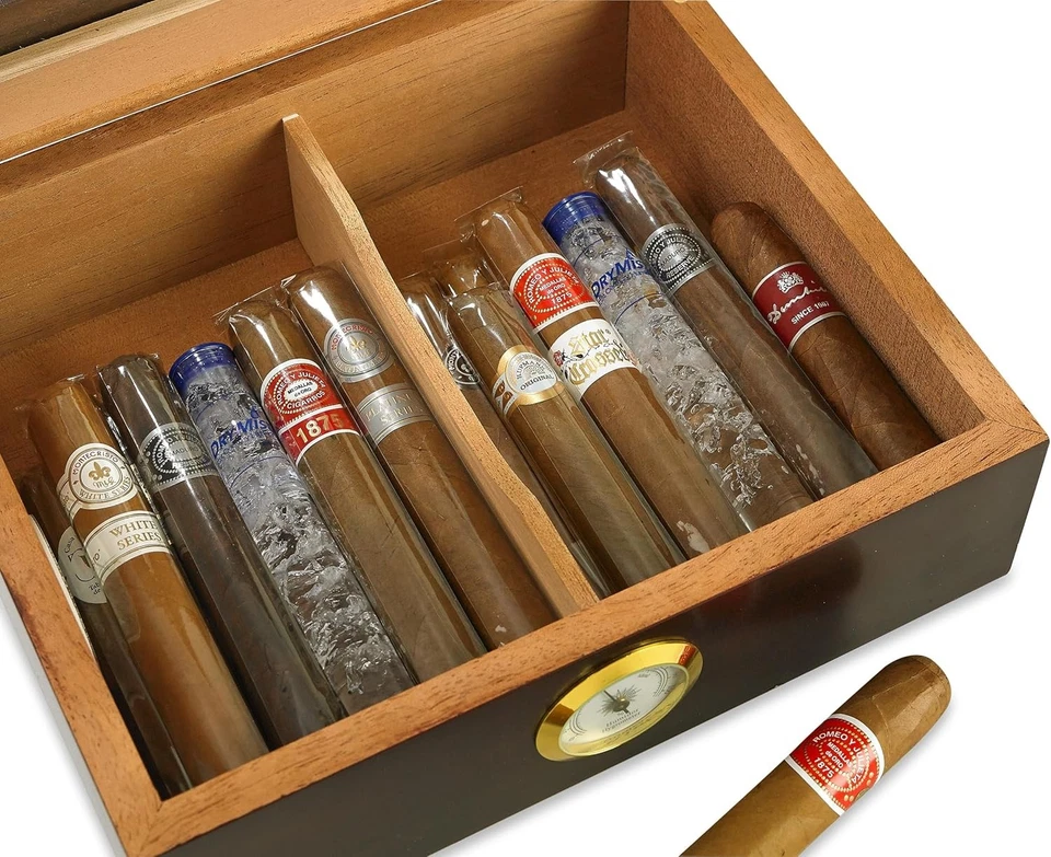 Tubo humidificador DryMistat-Ajusta tu humidor a tubo transparente con tapa azul  Foto 2 de 4