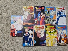 Dragon Ball Z Set of 9 VHS Cell Games Saga DBZ - Full Set Complete