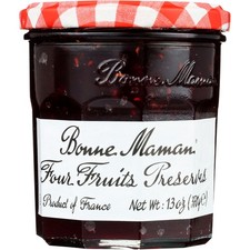 Bonne Maman Four Fruits Preserves 13 Oz Fruit Jam