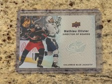 2023-24 Upper Deck Series 2 - Director of Boards Mathieu Olivier #DB-6
