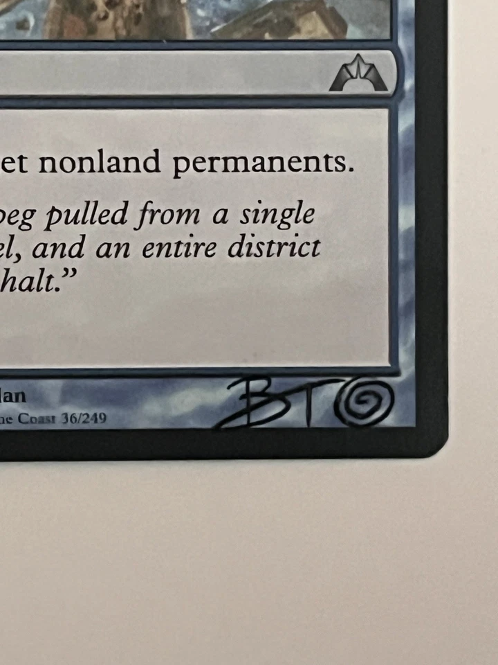 SNORLAX Custom Artwork Pokemon MTG Gridlock Gatecrash NM Signed Brandon Olterman - Image 4 of 4