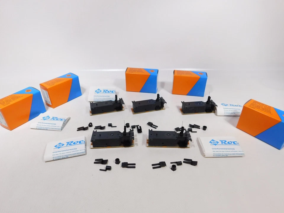 5X Roco H0 Gauge N Gauge 0 DC 4555 A 4555A Underfloor Drive Mint Box #DZ747-1 - Image 4 of 4