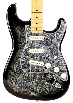 Fender Made in Japan Limited Stratocaster Black Paisley From JP | eBay
