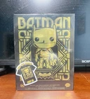 Funko Pop Collector's Edition Batman Gold Figure with Shirt Extra Large. Mint A+