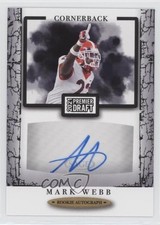 2021 Sage Premier Draft Auto Mark Webb #A70 Auto 0c6