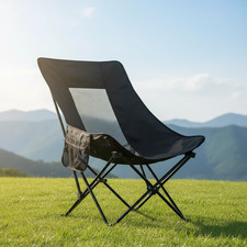 Portable outdoor camping chair lightweight and foldable suitable for camping