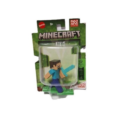 Minecraft Steve Figur Mini Micro Collection Cake Topper Mattel Neu