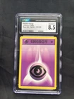 Pokemon: Base Set 1st Edition Common: Psychic Energy 101/102 CGC 8.5
