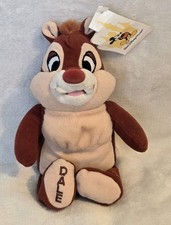 Retired Disney Store Plush Mini Bean Bag Dale Chipmunk NWT Stuffed Animal