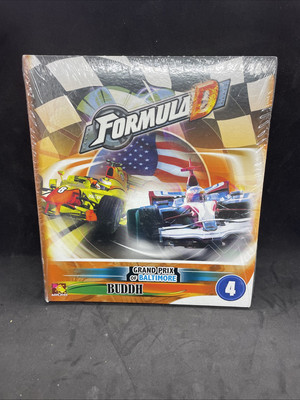 FORMULA D CIRCUITS 4 - GRAND PRIX OF BALTIMORE & BUDDH BOARD GAME