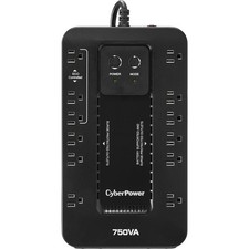 CyberPower Ecologic EC750G 750VA/450W Energy Efficient Desktop UPS-12xNEMA 5-15R
