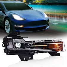 Faro antiniebla derecho pasajero derecho Fit Tesla Model 3 Y DRL 2017-2023
