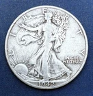 1942-D Walking Liberty Half Dollar  Silver Coin  - combined shipping avail.