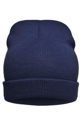 Sehr leichte Strickmütze mit Umschlag für Damen und Herren