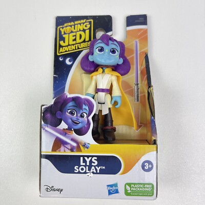 Disney Star Wars Young Jedi Adventures Lys Solay 4'' Inch Action Figure