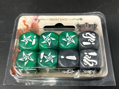 Cthulhu Death May Die - Kickstarter Exclusive Frost Dice Set - Würfel Set