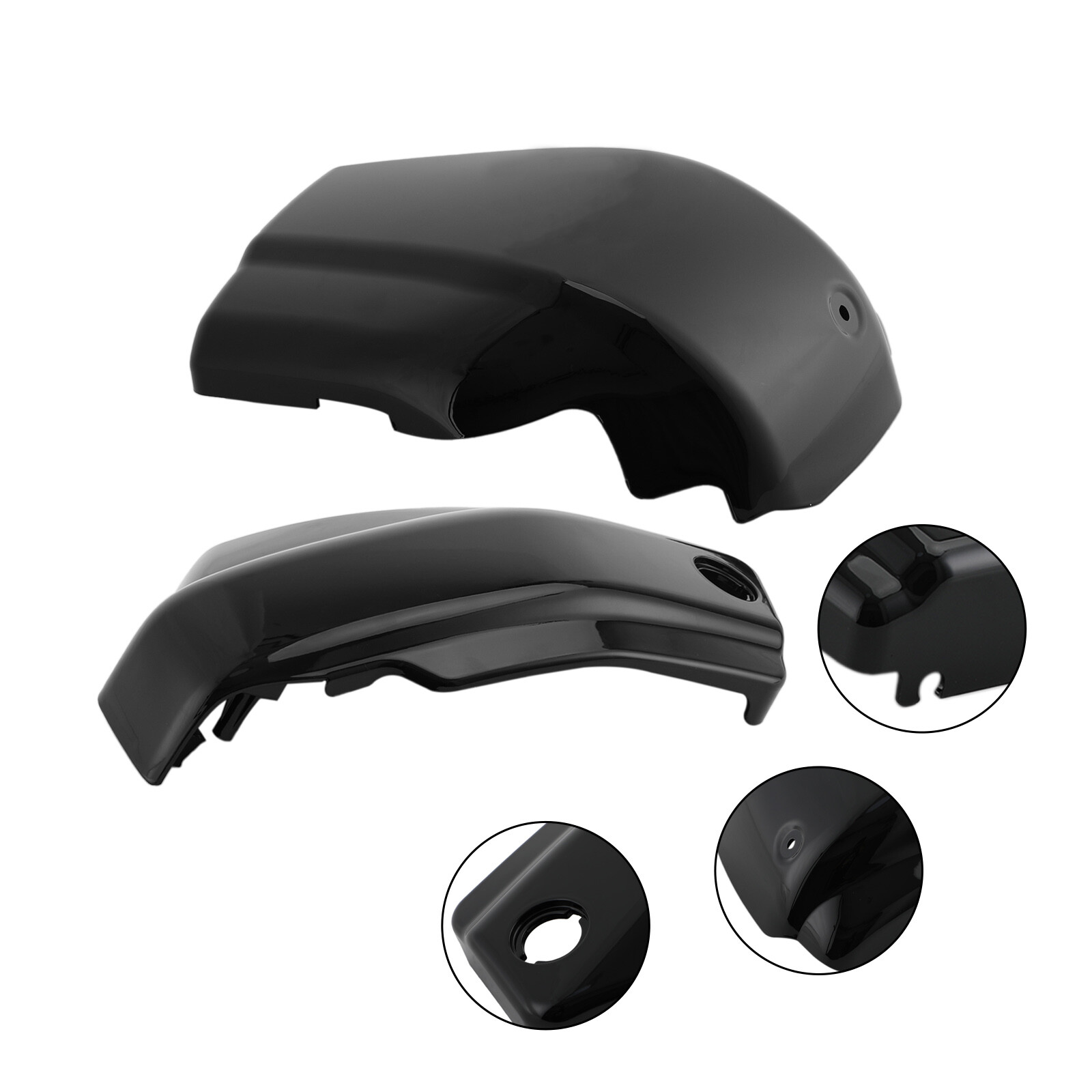 Battery Side Cover fit for Yamaha V-STAR 1100 XVS1100 Classic 1999-2011 BLK UE