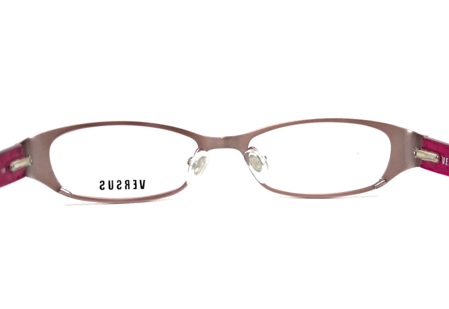 Versus by Versace Eyeglasses Frames MOD.7080 1056 Pink Oval Full Rim 49-16-135 thumbnail 7