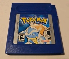 Pokemon Blue Version Game Boy, 1998 Authentic Tested Working Saves Nintendo