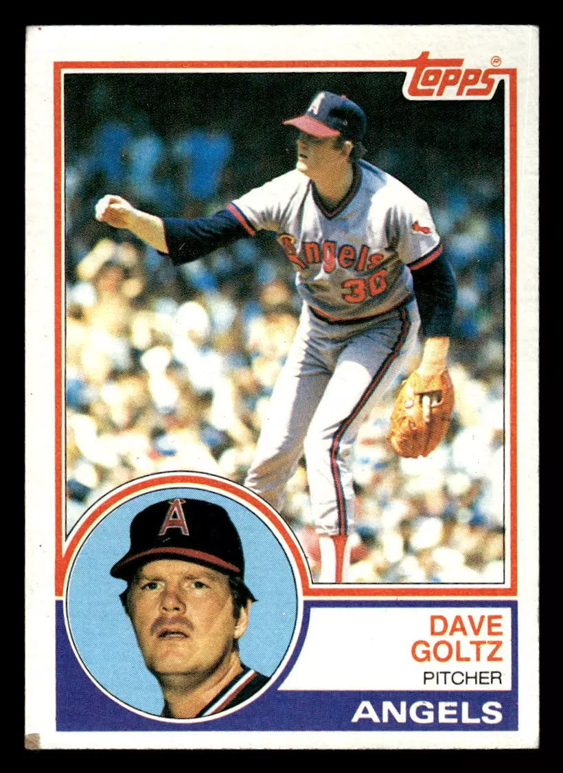 Dave Goltz trading card