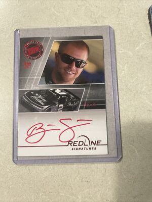 2014 Press Pass Redline Relics LE # 18/25 Brian Scott #RS-BS Autographed Card