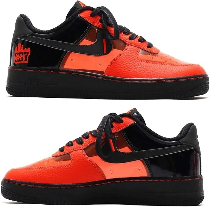 Nike CT1251-006 Air Force 1 Low Shibuya Halloween Orange Men's US