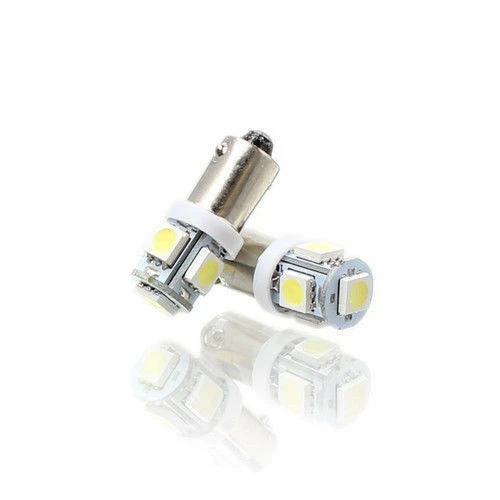 20Pcs BA9s 1895 H6W 53 57 Bayonet LED Light Bulbs for Instrument Dash Bulb White - Image 3 of 4