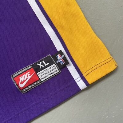 Vintage Nike LA Lakers NBA Authentic EUC Shooting Warmup Shirt
